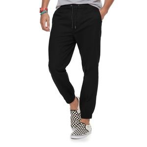 Unisex Black Jogger Pants